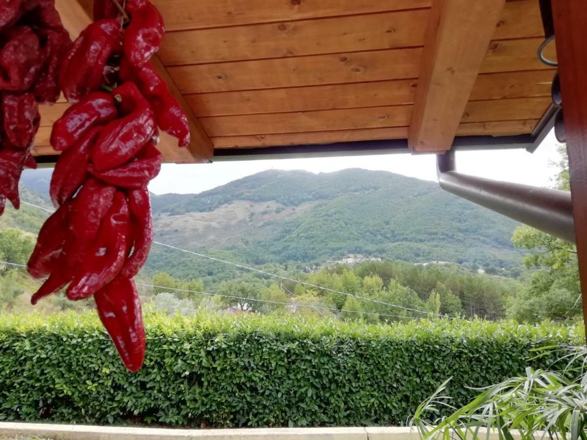 רוטונדה Le Chalet Del Pollino מראה חיצוני תמונה